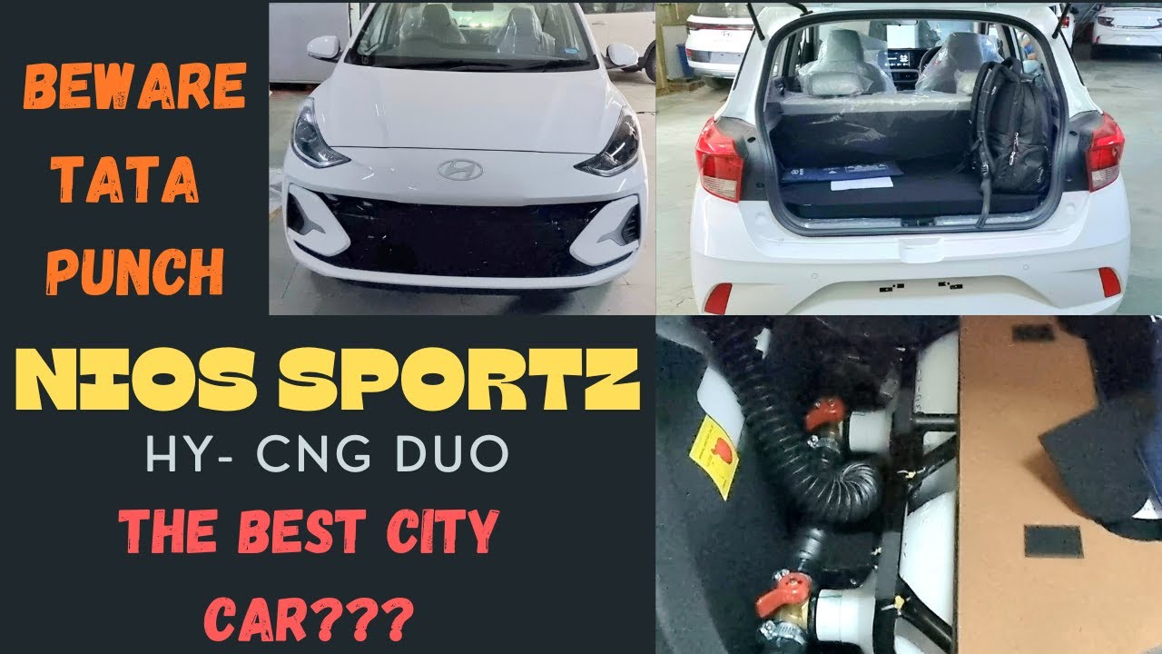 Hyundai Grand i10 nios dual cylinder cng: No spare tyre?