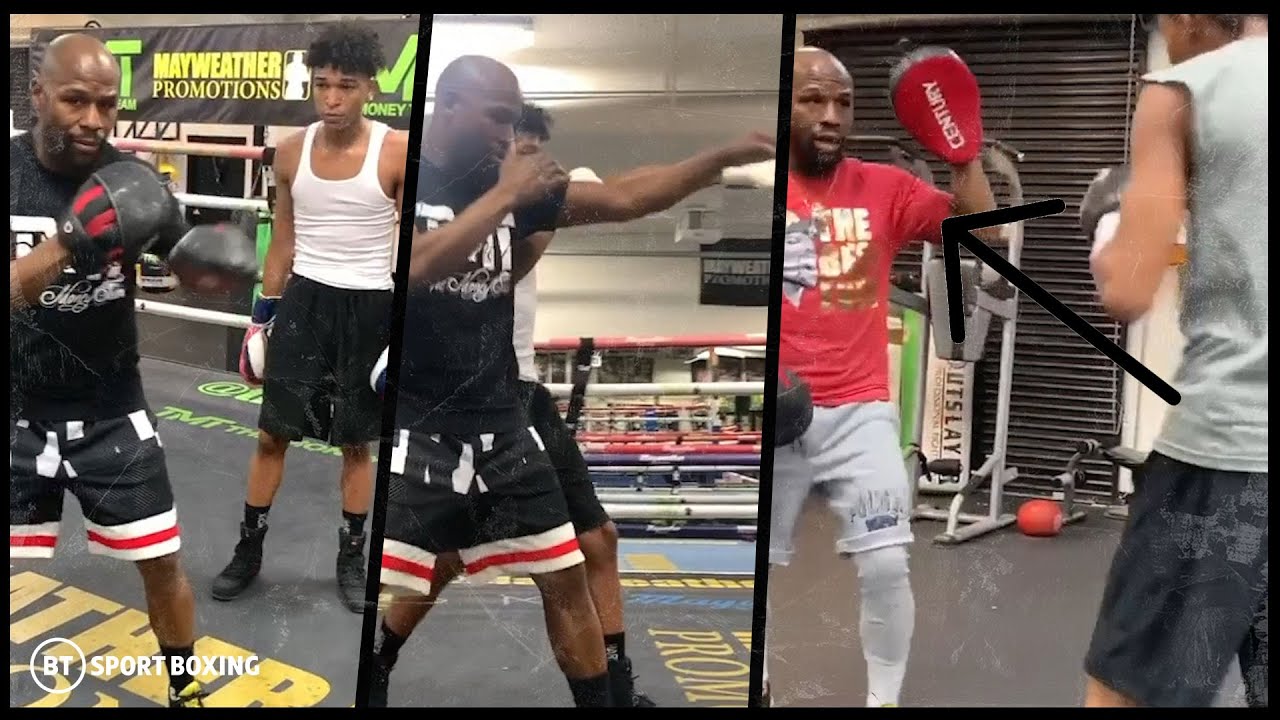 Floyd Mayweather confirms he's becoming a boxing coach and starts training his son and nephew!