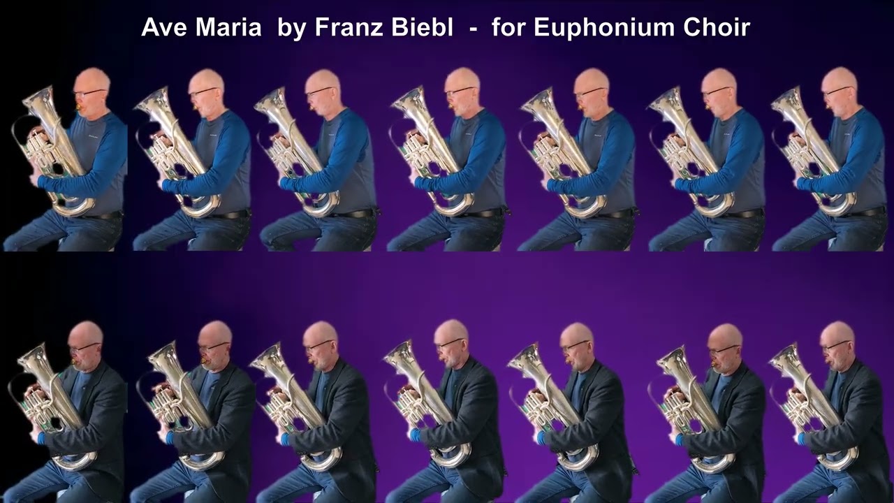 Ave Maria by Franz Biebl for Euphonium Choir