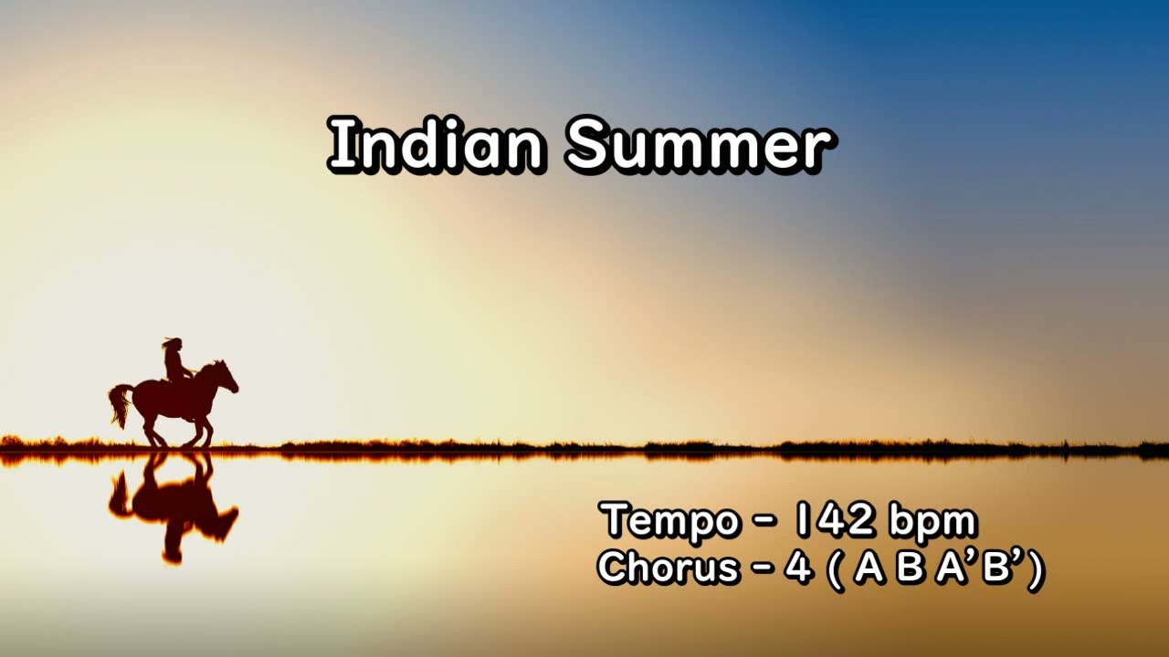Indian Summer - ( Bb 🎷 ) + Solo