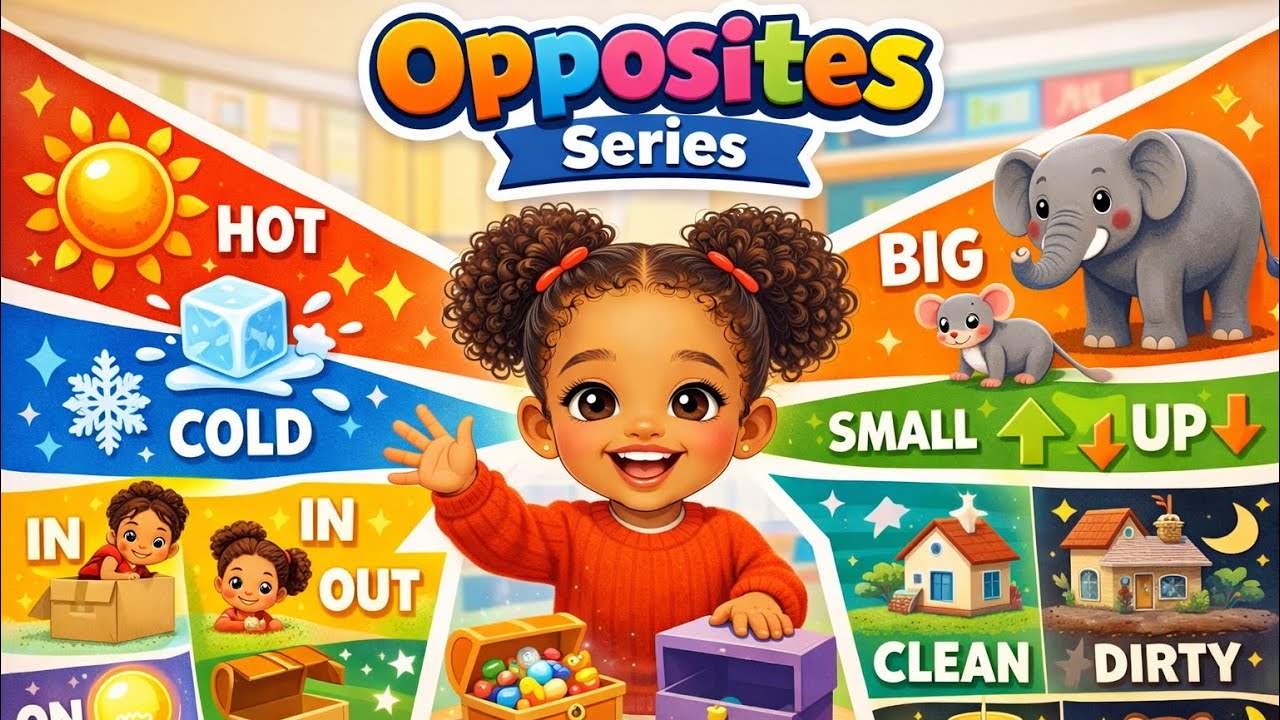 Opposite Words | Educational Fun for Kids