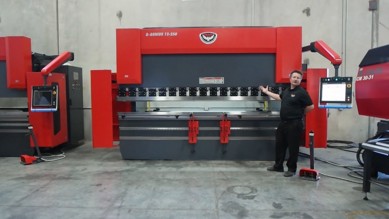 12ft 250 Ton Press Brake | RMT B-GENIUS 12-250 with Standard Options | Press Brake