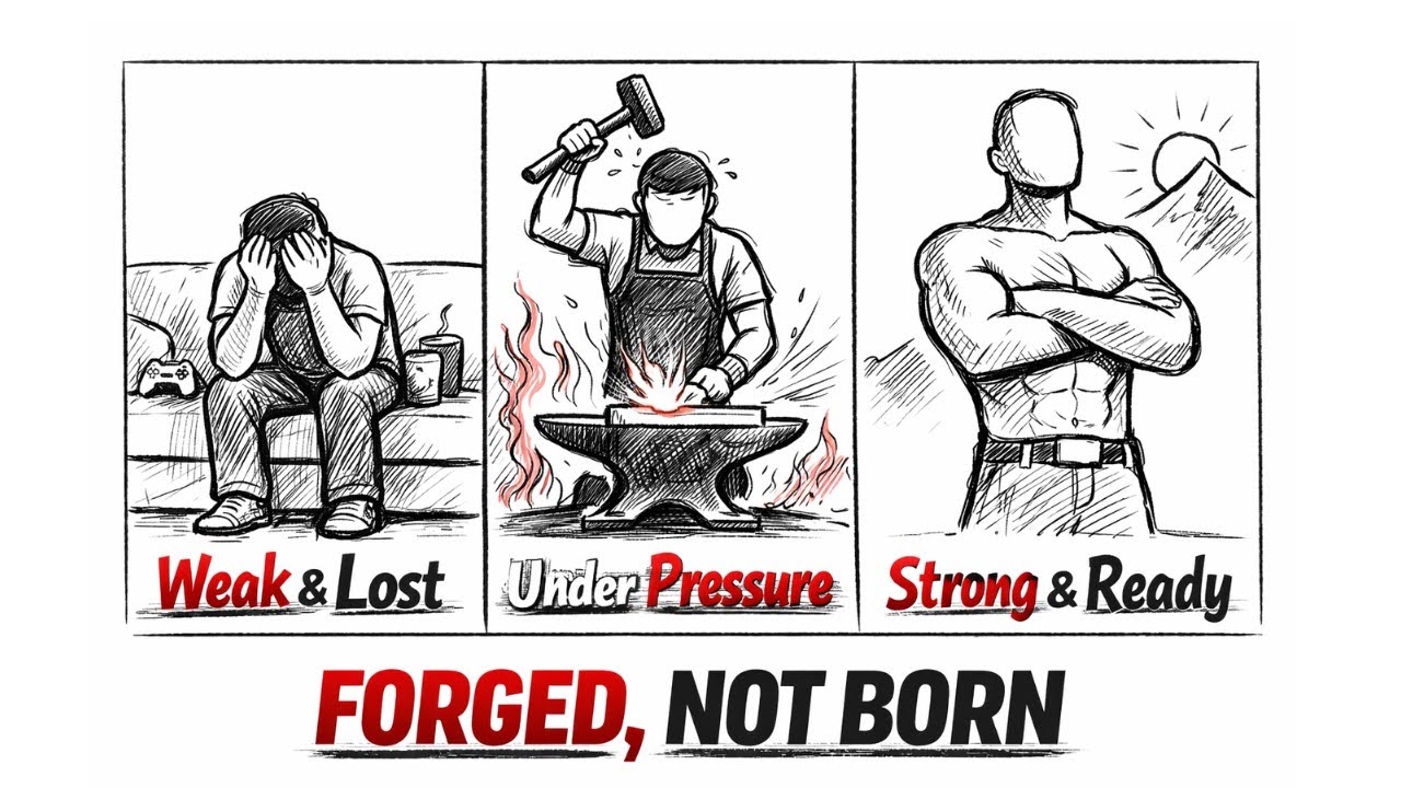 Are You a Real Man? MEN FORGED, NOT BORN (Discipline Builds Wealth)