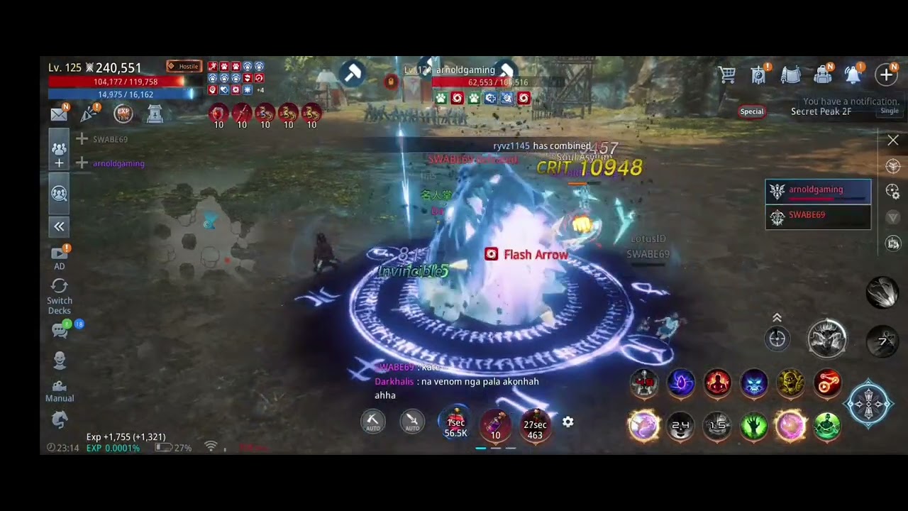 Darkist class MIR4 (240KPS VS 258K & 243K) Asia053 MISFITS