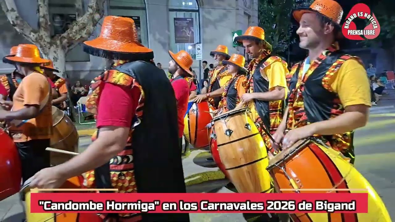 CANDOMBRE HORMIGA EN BIGAND CARNAVALES 2026