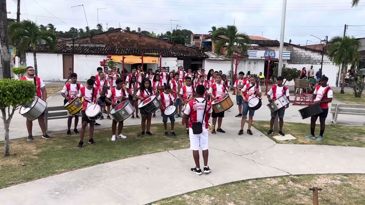 Selva Branca - Filarmônica Aconchego - aquecimento para o bloco! Carnaval 2024