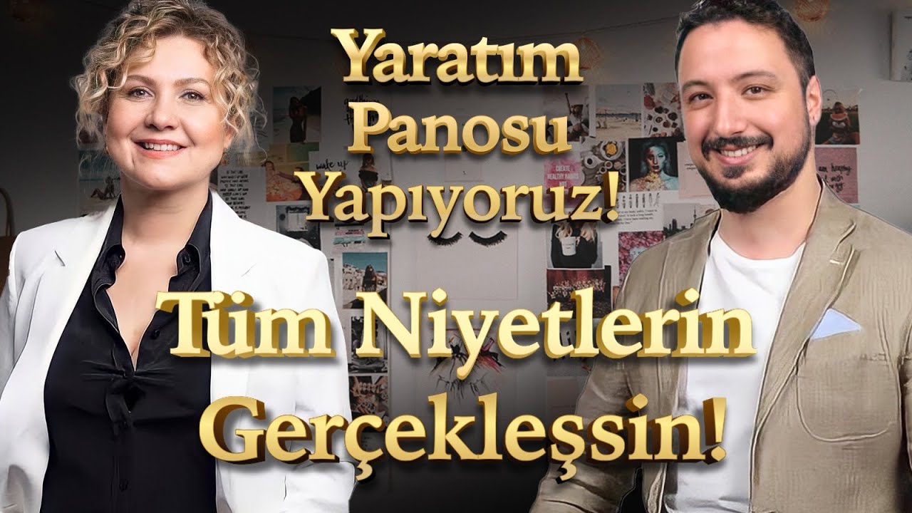 YARATIM PANOSU NASIL YAPILIR? @SebnemToker İLE 2022 HAYAL PANOSU!