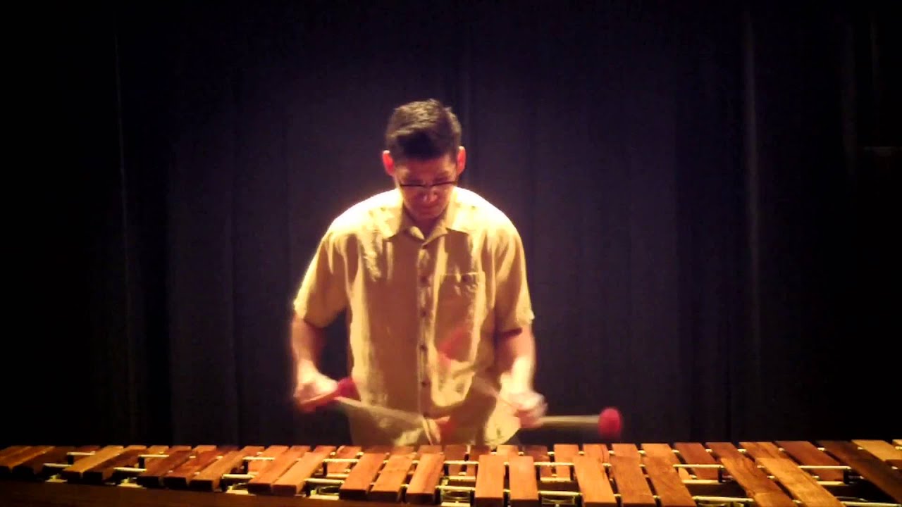 Two Mexican Dances, mvt. II, by Gordon Stout, Kevin Bobo, marimba