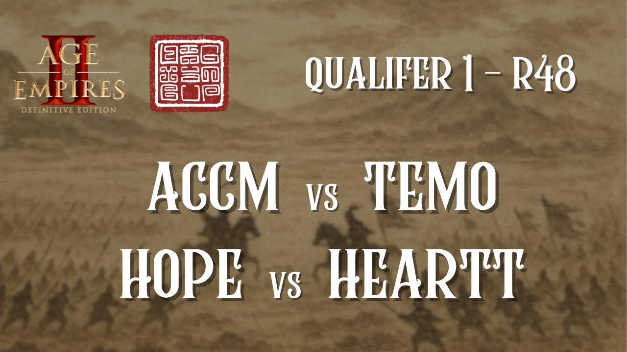 ACCM vs Temo, rồi TCQT vs Heart | Vòng loại 1 chọn người đi VCK giải offline AoE $50.000 Ling Yuan