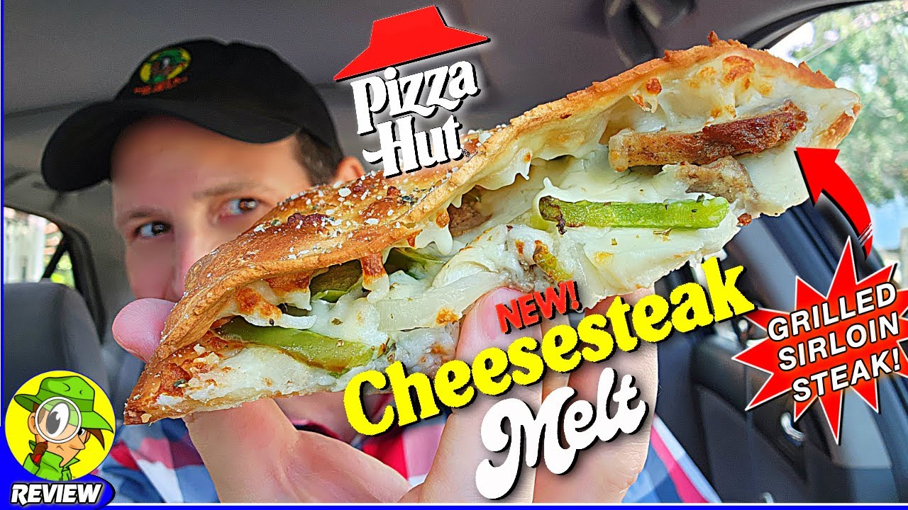 Обзор Pizza Hut® CHESESTEAK MELT ???? Стейк из филе на гриле!
