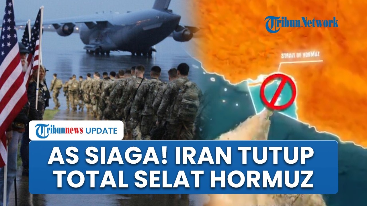 AS Waspada saat Iran Tutup Total Selat Hormuz untuk Latihan Perang, 50 Jet Tempur Siluman Siaga