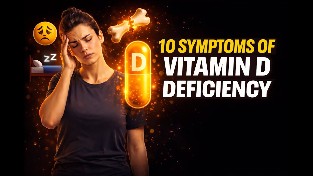 10 Symptoms of Vitamin D Deficiency Most People Ignore