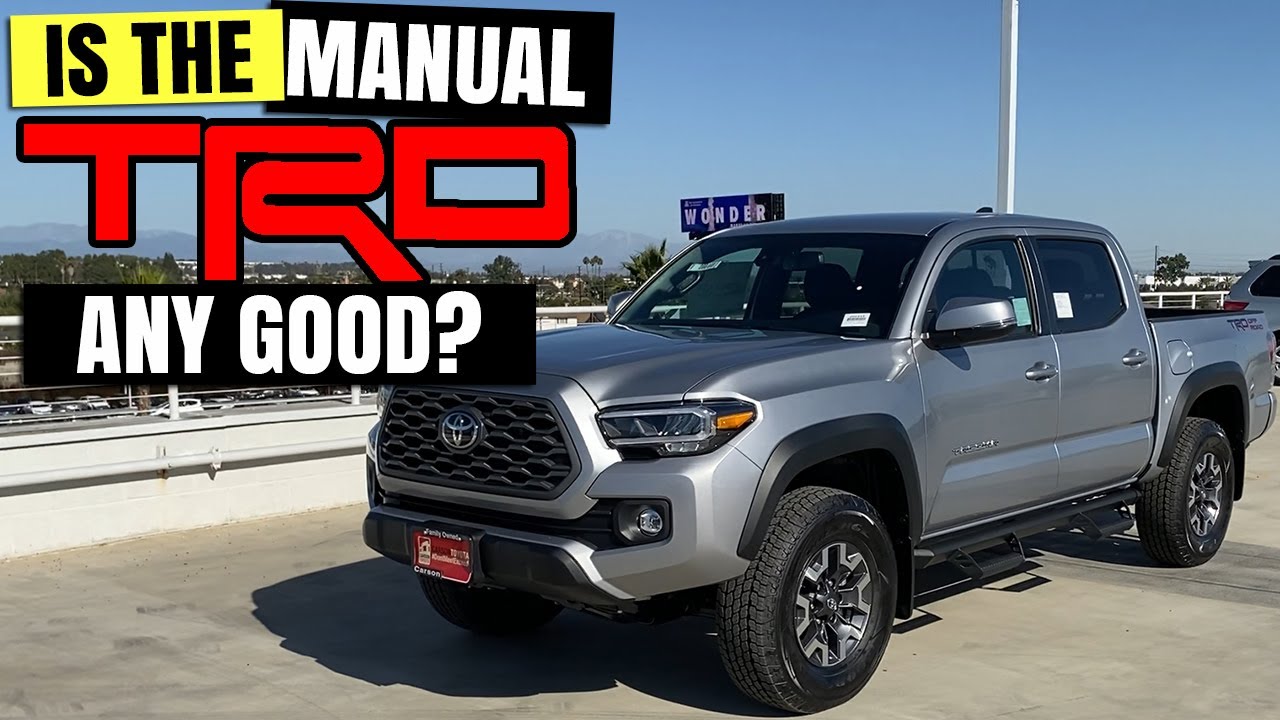 2020 Tacoma TRD Off Road Manual Review | I really care about how this drives