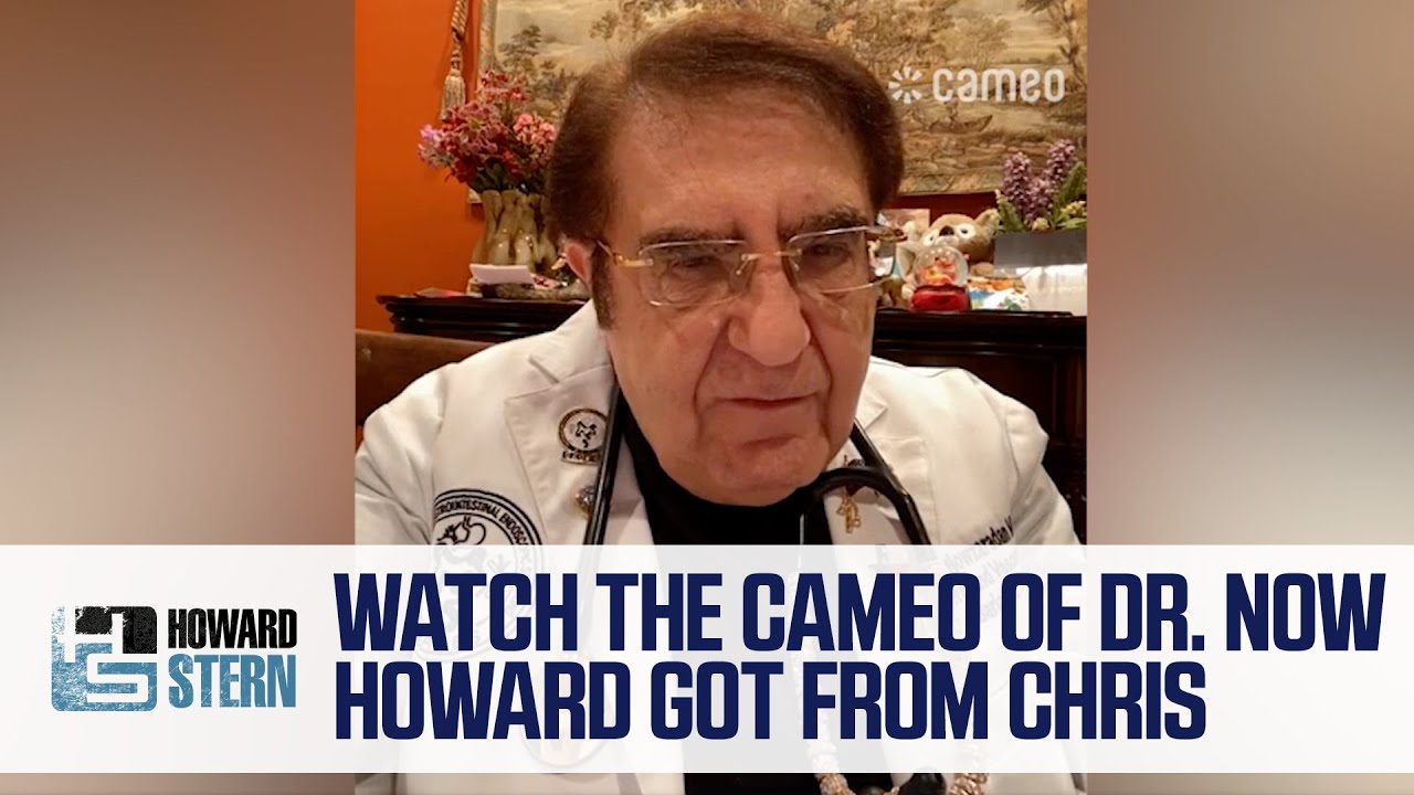 Howard Gets a Dr. Now Cameo Message From Chris Wilding