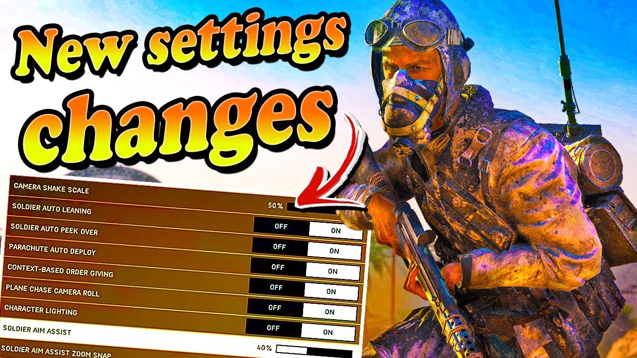 BATTLEFIELD 5 2020 CONSOLE SETTINGS GUIDE (Playstation 4 & Xbox One)
