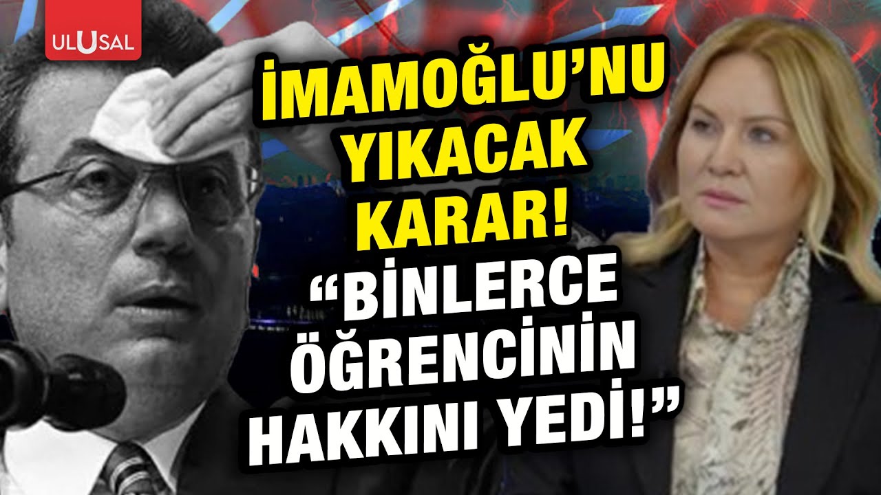 İstanbul Üniversitesi'nden usulsüzlük kararı! Nuray Başaran Ekrem İmamoğlu gerçeğini açıkladı!