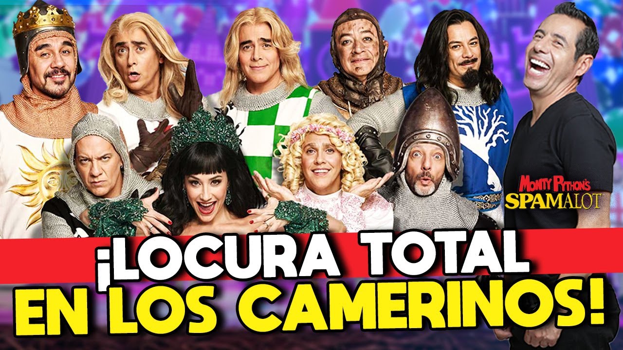 SPAMALOT: CAOS, RISAS Y LOCURAS EN LOS CAMERINOS | Yordi Rosado Vlogs