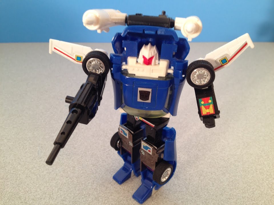 TRANSFORMERS G1 TRACKS - VIDEO TOY REVIEW