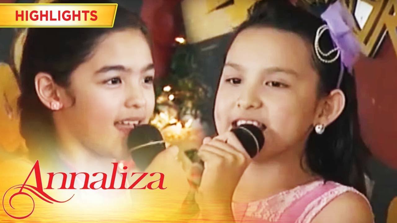 Annaliza and Arlene exchange gifts | Annaliza