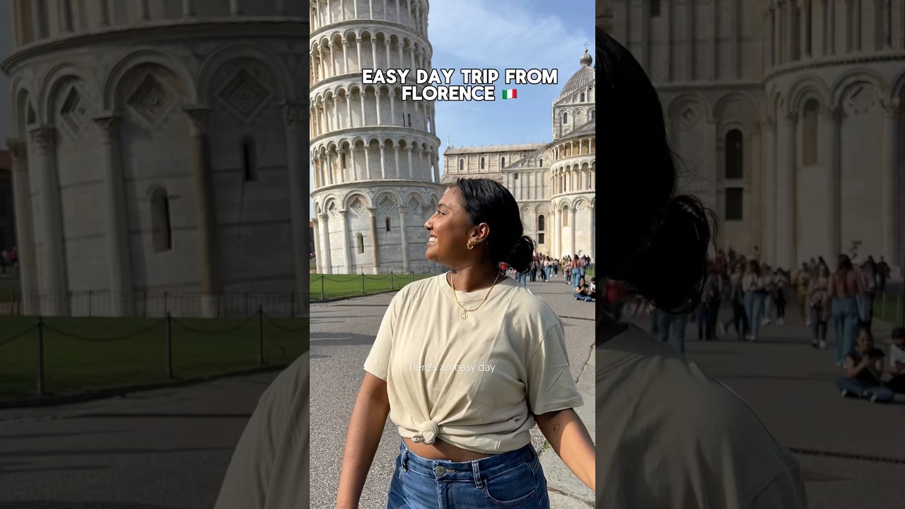 Visiting Pisa for a Day from Florence 🇮🇹