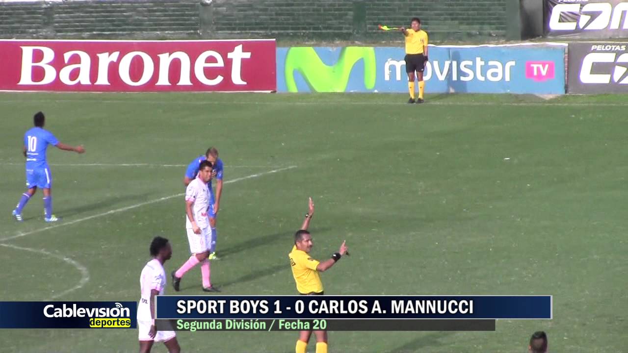 RESUMEN:: SPORT BOYS 1 - 0 CARLOS A. MANNUCCI ::18/09/16