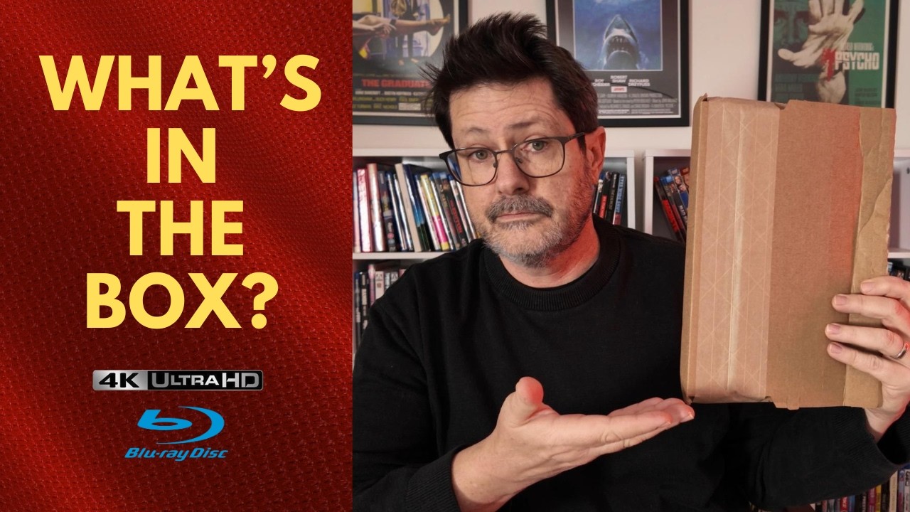 Unboxing New 4K and Blu rays from HMV