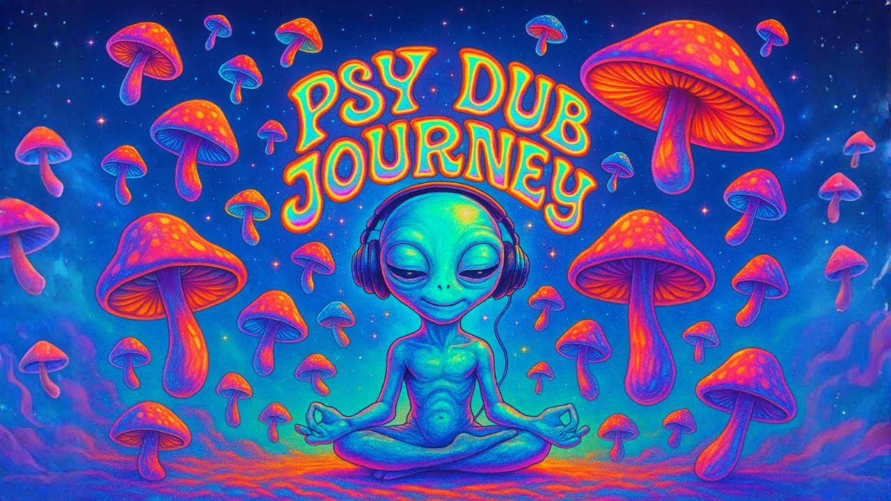 Trippy Echo 🍄 | PsyDub Relaxation Mix 1 Hour