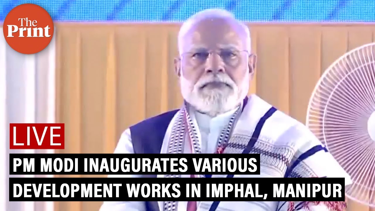 PM Modi inaugurates various development works in Imphal, Manipur