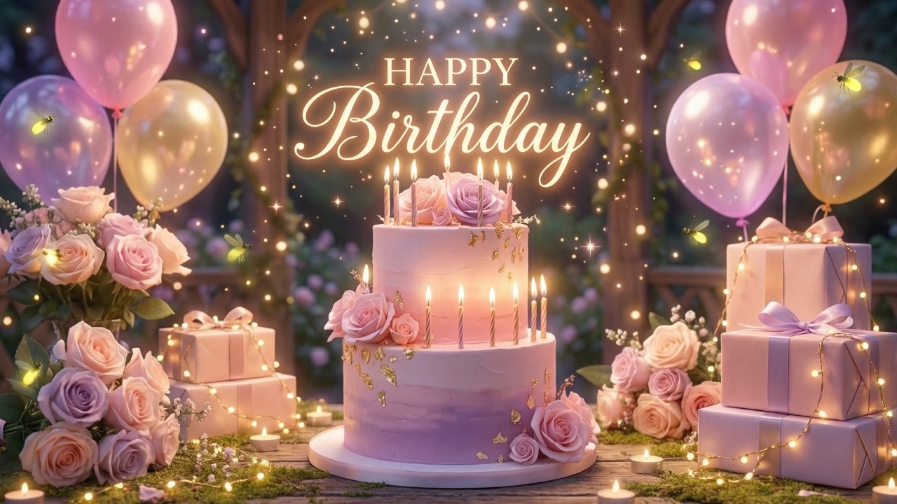 Best Happy Birthday Song Pop Version 🎤✨ (Upbeat & Happy Group Song)