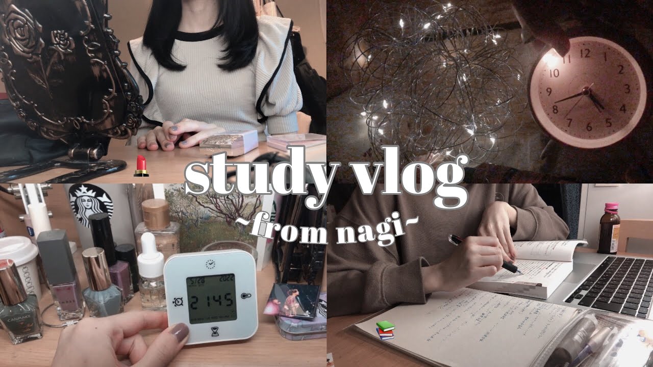 【study vlog】早起き大学生の勉強メインの休日2日間！👀🌱