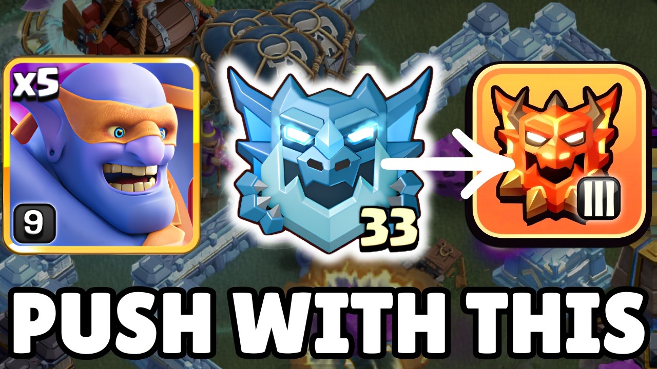 The BEST TH17 Army for Pushing Ranked!