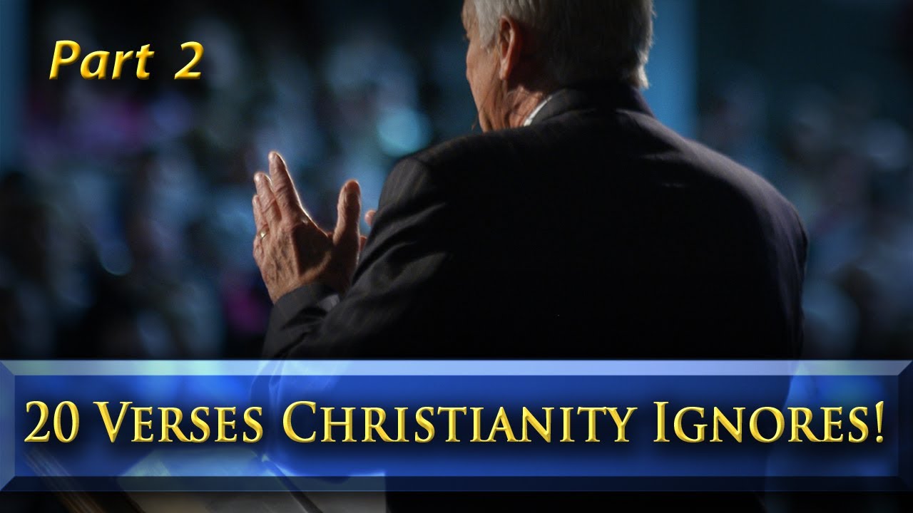 20 Verses Christianity Ignores! (Part 2)