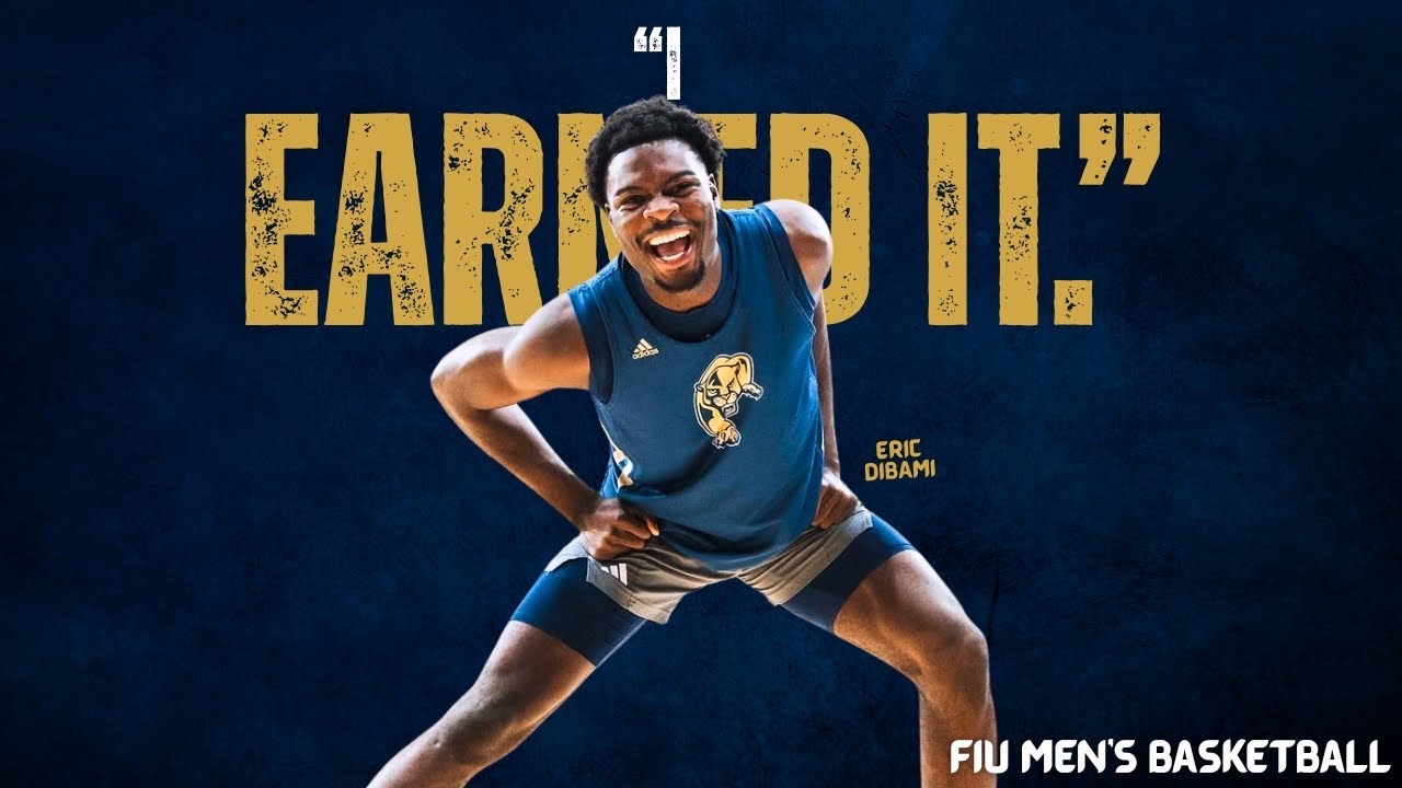 From YouTube Tutorials to D1 History: Eric Dibami’s 4-Year Sprint from Cameroon to FIU