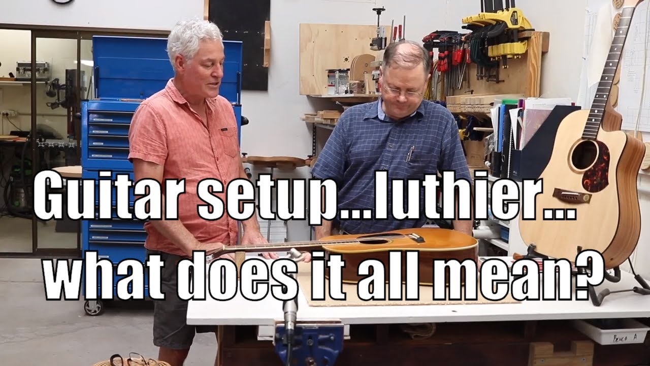 Guitar setups, luthiers: what does it all mean? Michael Fix discusses...
