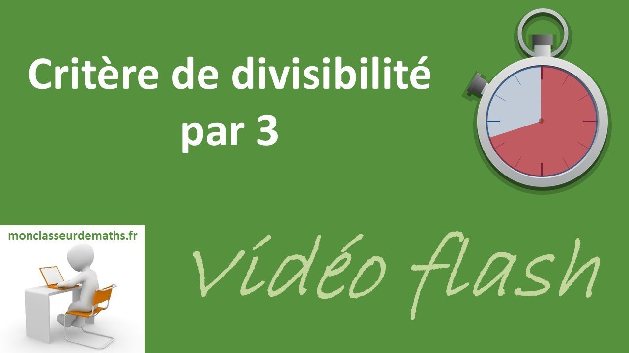 Critère de divisibilité par 3