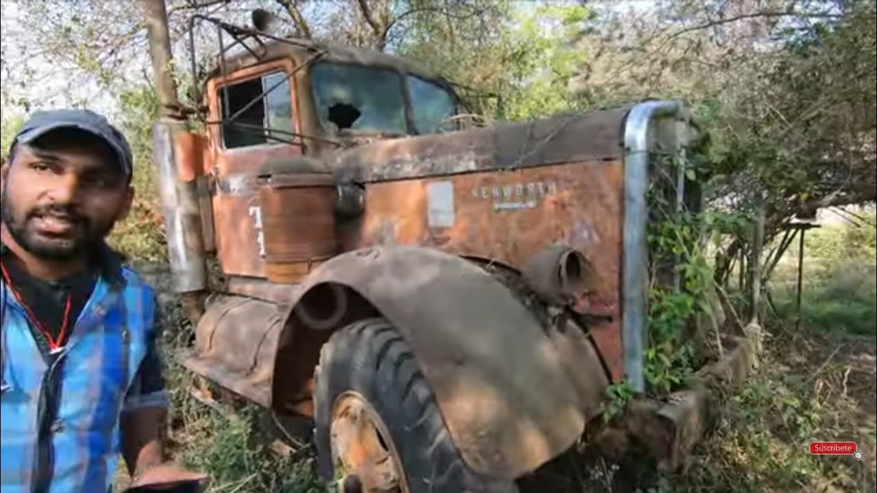 अमेरिका से लाए हुए ट्रक भारत में कैसे सड रहे World No.1 Kenworth SEATTLE USA truck model 1963 around