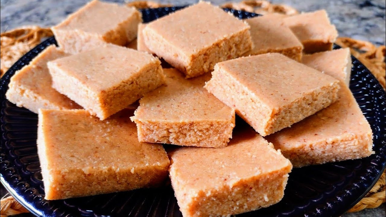PAÇOCA DE AMENDOIM SEM AÇÚCAR-Docinho pra comer sem culpa