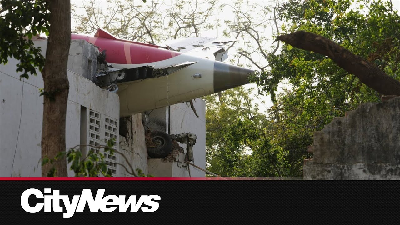 Hundreds killed as Air India plane crashes into building