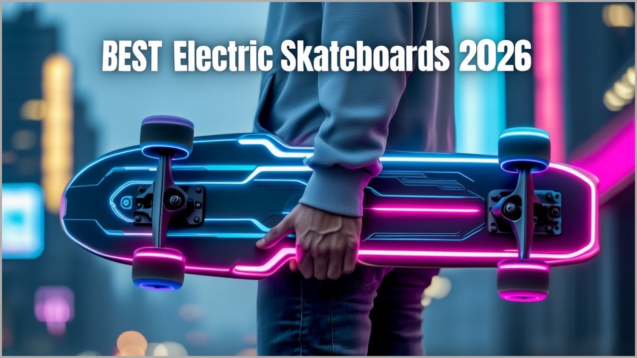 Top 5 BEST Electric Skateboards In [2026]