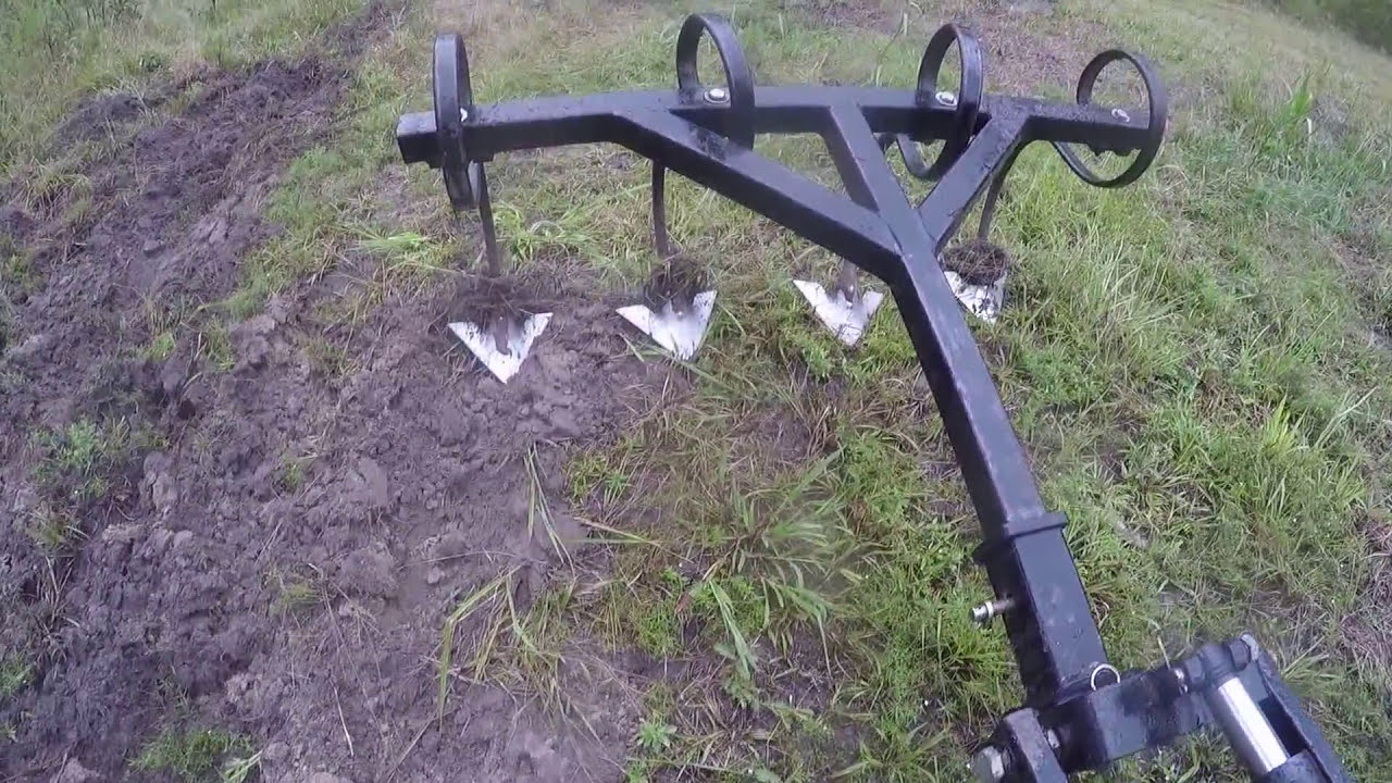 ATV Cultivator plow Part 2