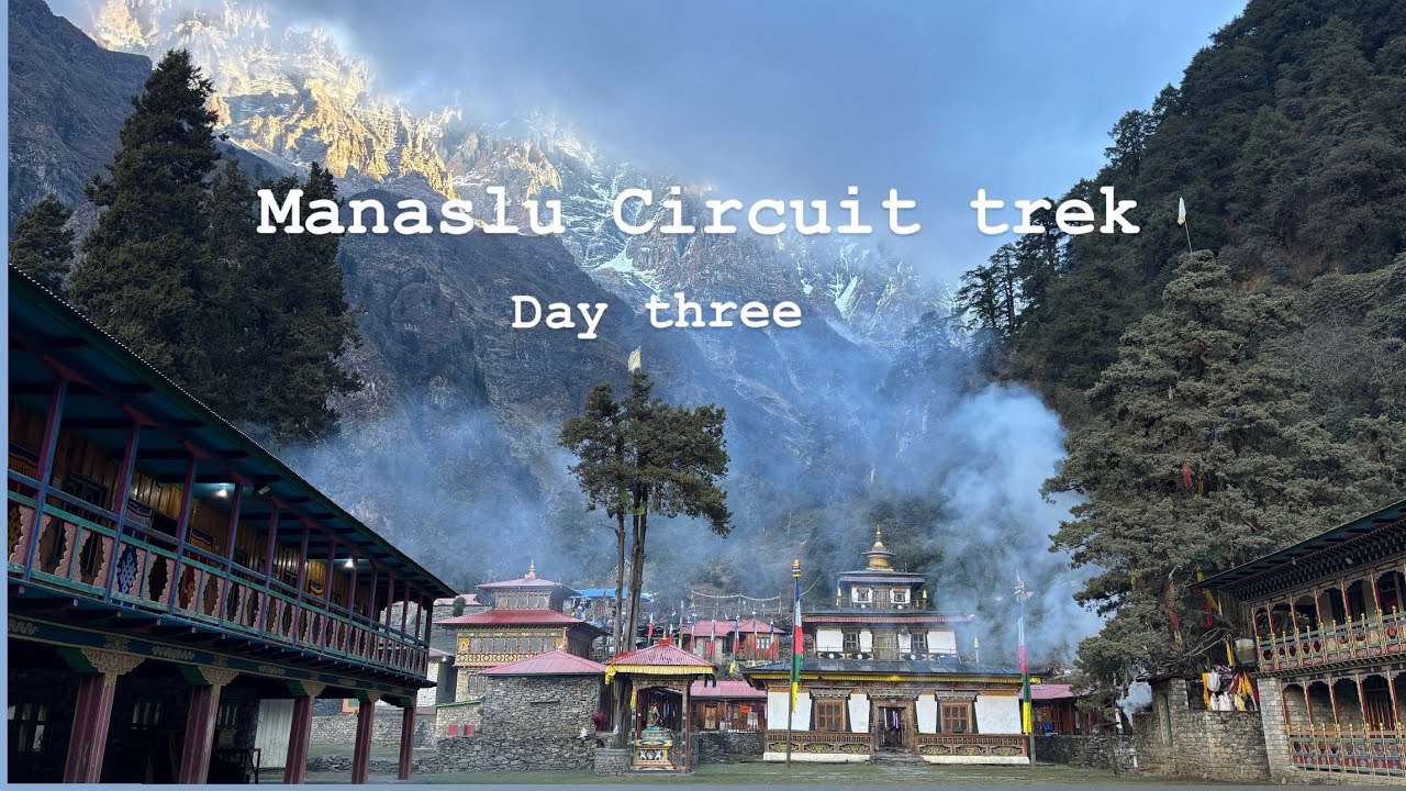We Got Lost In The Forest //Manaslu Trek // Day Three//