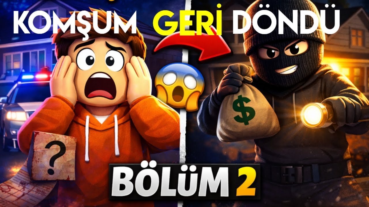  Komşumü Yakaladım BÖLÜM:2 !!!😱😎 @Rafominecraft31 #brookhaven 