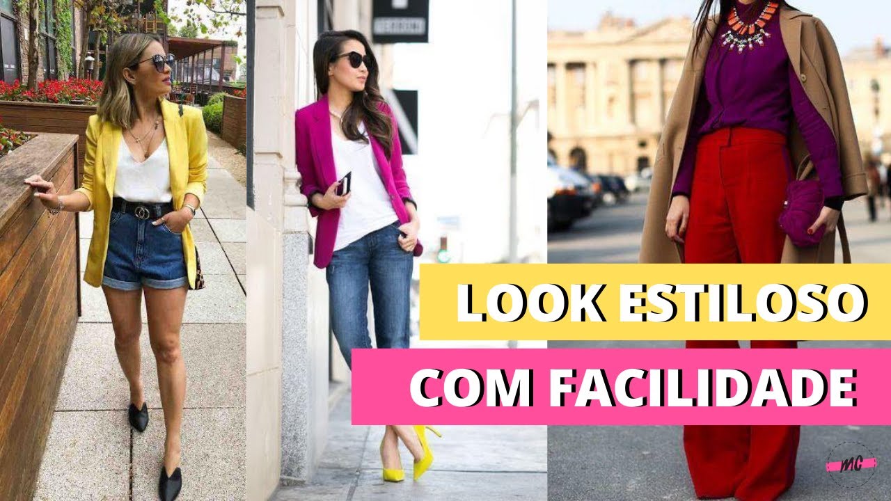 Look estiloso com facilidade!