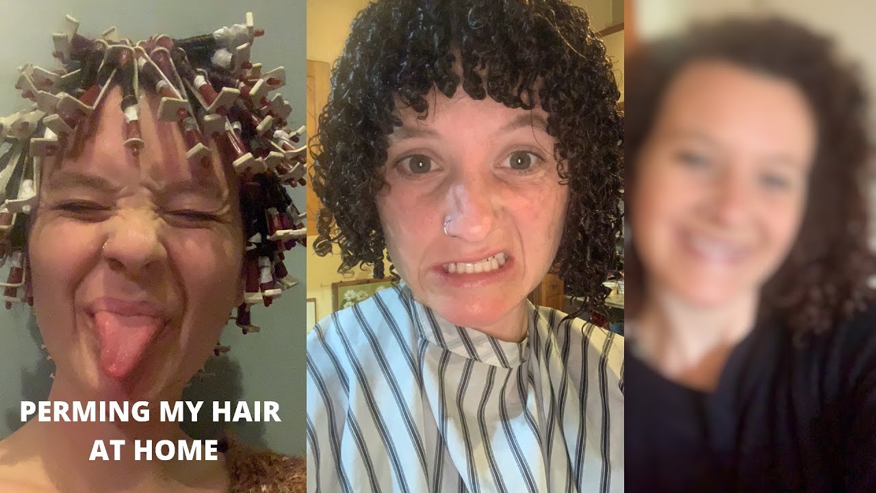 Permanent waves- perming my hair with the smallest rod hi Brad Mondo