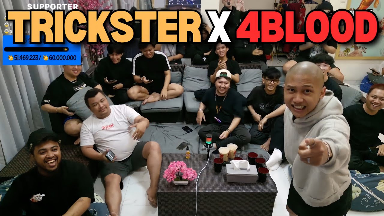 PERTEMUAN 4BLOOD DENGAN TRICKSTER !! CERITA AWAL TRICKSTER DAN 4BLOOD TERBENTUK ?! #imeroleplay 