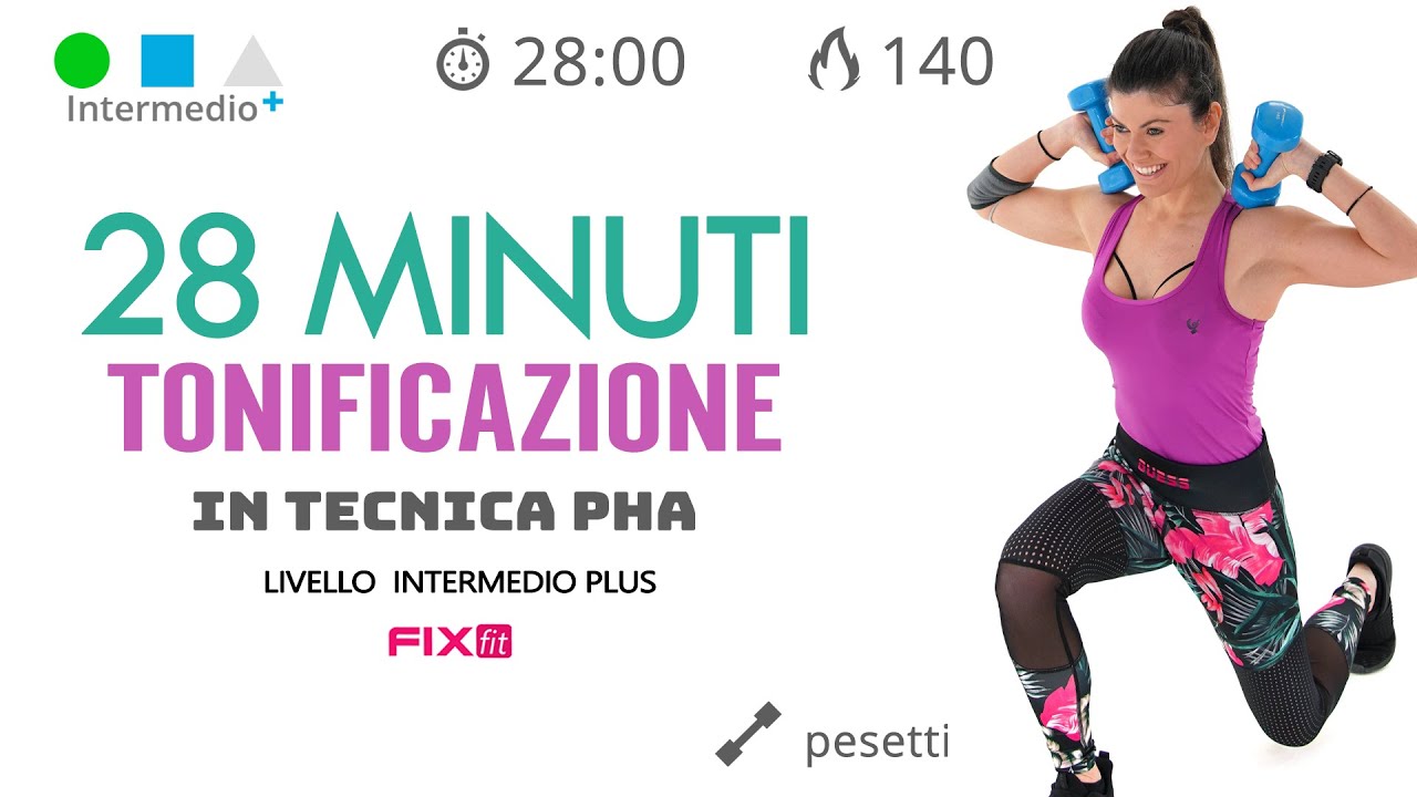 PHA Workout! Tonificazione Total Body Con Pesetti Senza Salti