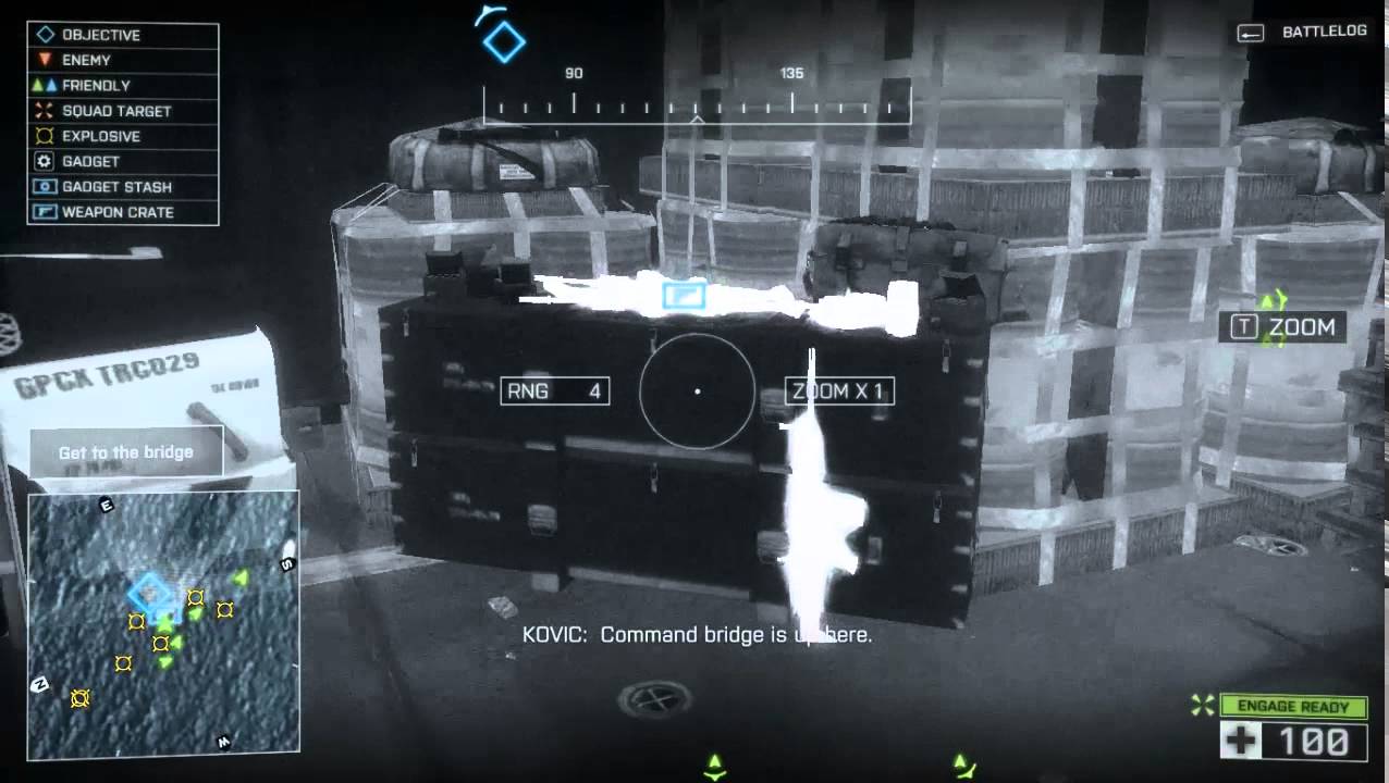 battlefield 4    get to the bridge