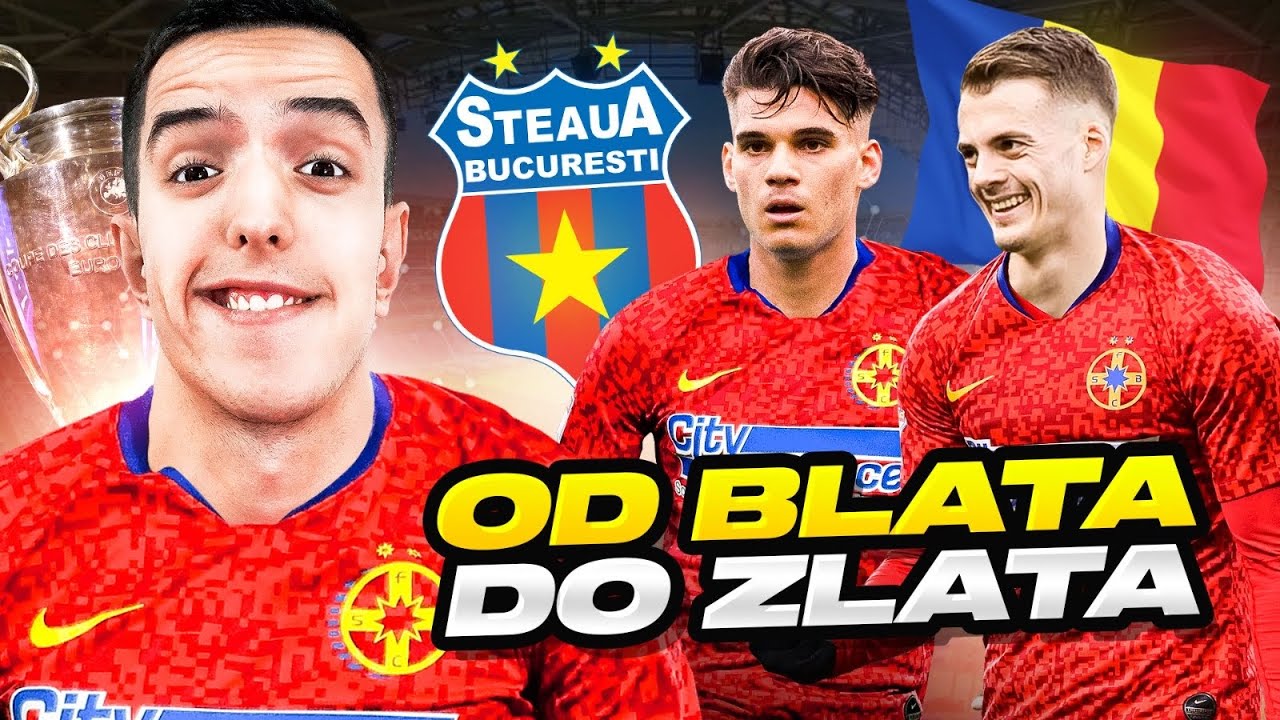 VELIKI STEAUA BUKUREŠT REBUILDING! FCSB OD BLATA DO ZLATA *ROMANIAN EDITION!*