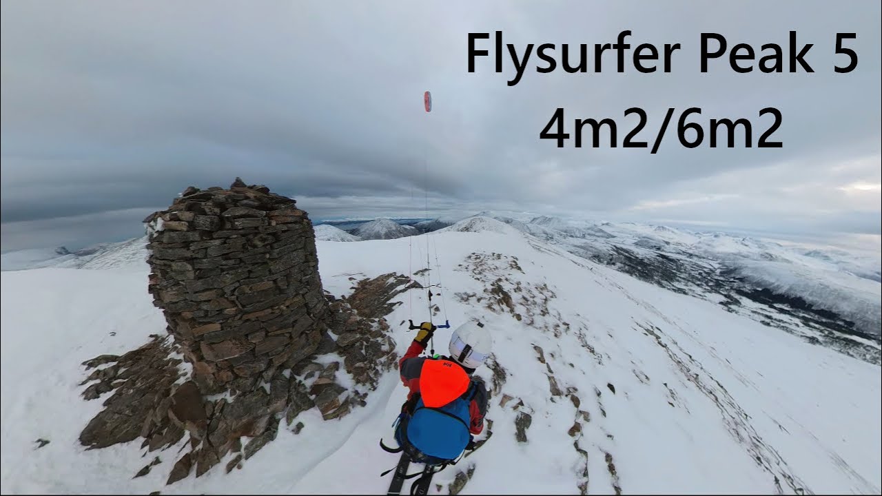 Snowkiting - off the grid adventure in Norway - Flysurfer Peak5 #snowkiting #snowkite