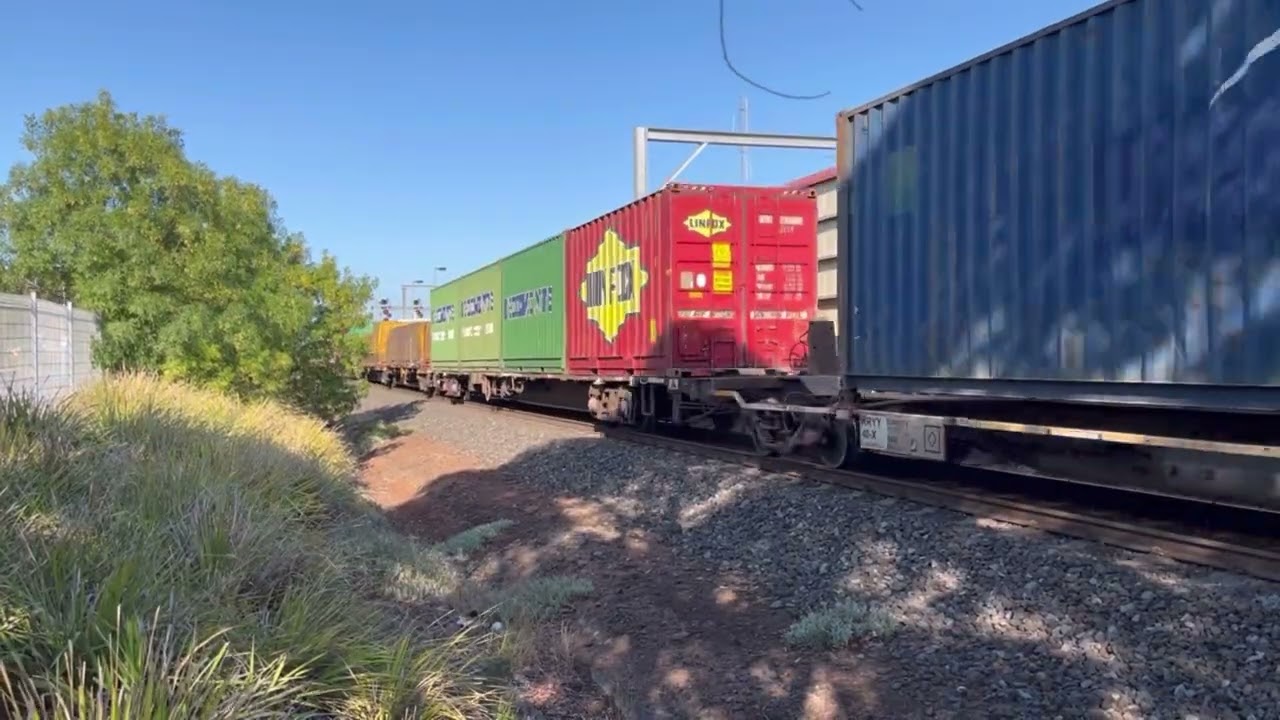 1MP2 Goods Train With LocosNR83 Ghan-NR19 NR56 NR46